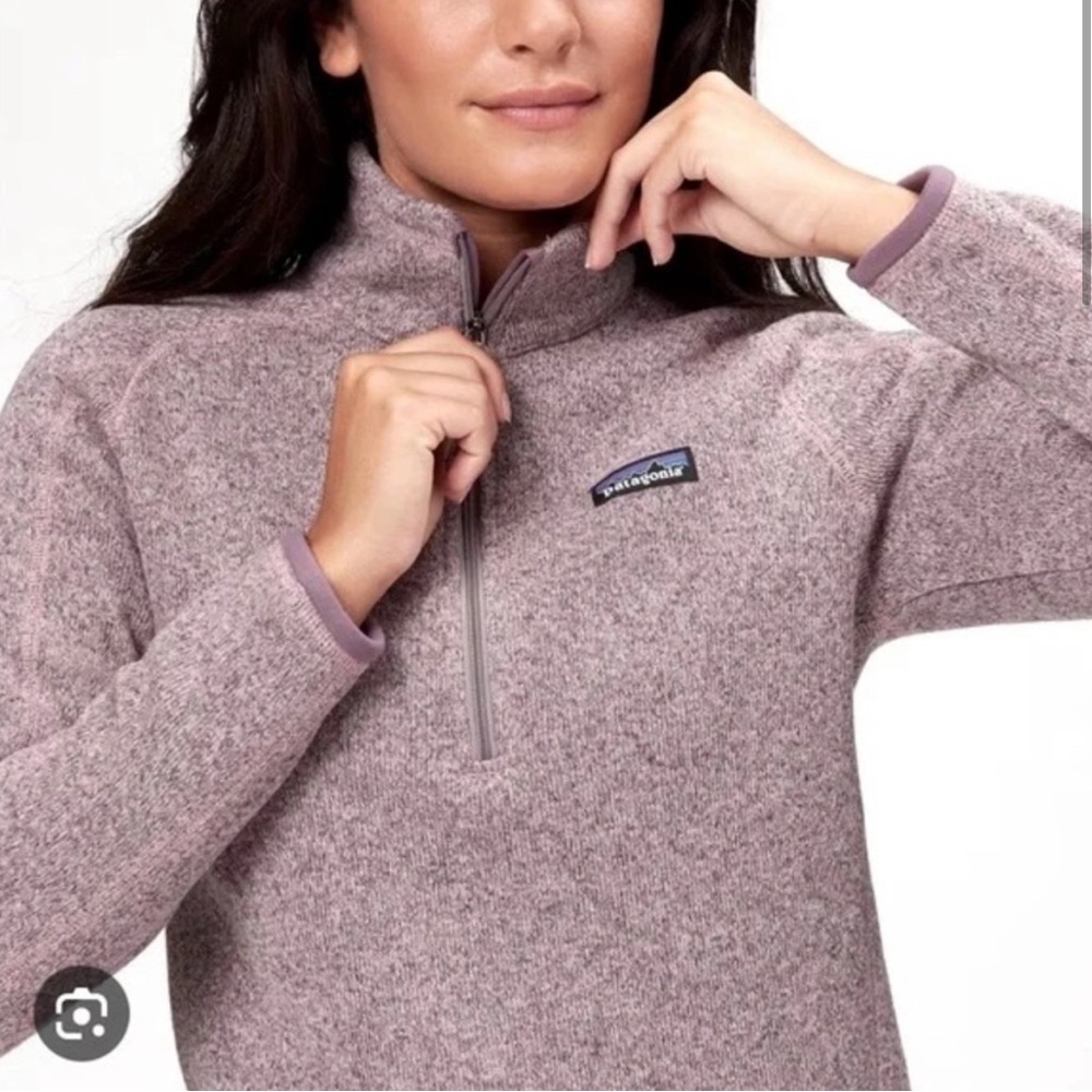 Patagonia // Purple Better Sweater 1/4 Zip